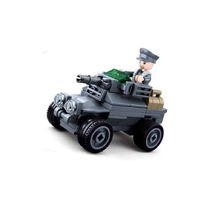 Army WWII - Veicolo blindato tedesco SL-M38-B0680C Sluban 1