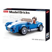 Model Bricks - Auto sportiva classica SL-M38-B0706A Sluban 1