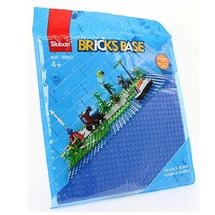 Base in mattoncini da costruzione - Blu SL-M38-B0833E Sluban 1