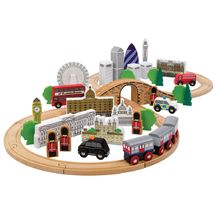 Set trenino Città di Londra BJ-T0099 Bigjigs Toys 1