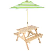 Tavolo da picnic per bambini con ombrellone ED-KG401 Esschert Design 1
