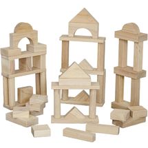 Blocchi giganti in legno naturale TK-73438 TickiT 1
