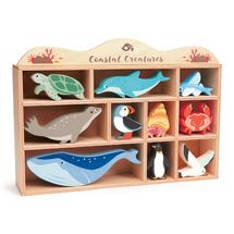 Set di animali marini in legno TL8479 Tender Leaf Toys 1