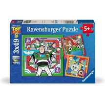 Puzzle Toy Story 5 In missione 3x49 pcs RAV12004284 Ravensburger 1