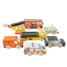 Elicottero di emergenza e auto di soccorso TV446 Le Toy Van 1