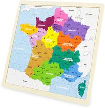 Mappa puzzle delle regioni della Francia UL-3971 Ulysse 1