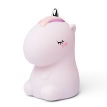 Luce notturna Cosmo l'unicorno glitter rosa LL-UNIPINKR Little L 1
