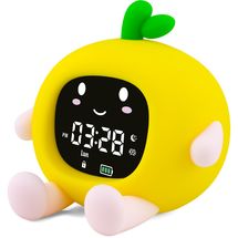 Luce notturna e sveglia Arancia UL8150 Ulysse 1