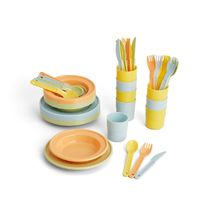 Stoviglie per il gioco in bioplastica per 8 bambini V20-41408 Viking Toys 1