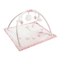 Tappeto musicale - Fiori rosa Pecora e coniglio TR-VM10000-99 Trousselier 1