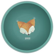 Ciotola in silicone Crunchy la volpe SJ-SI1686 Sassi Junior 1