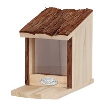 Mangiatoia per scoiattoli con tetto in corteccia ED-WA107 Esschert Design 1
