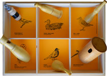 Set di 6 richiami per uccelli - Uccelli americani QBC-americanbirds Quelle est Belle Company 1