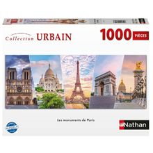 Puzzle I monumenti di Parigi 1000 pezzi NA008903 Nathan 1