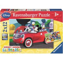 Puzzle Mickey, Minnie e i loro amici 2x12p RAV-07565 Ravensburger 1