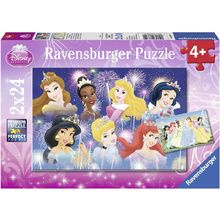 Puzzle Principesse Disney 2x24pcs RAV-08872 Ravensburger 1