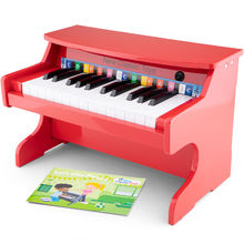 Pianoforte elettronico rosso - 25 tasti NCT10160 New Classic Toys 1