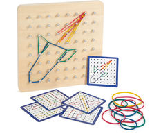 Geoboard di legno LE11977 Small foot company 1