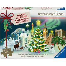 Calendario dell'Avvento Natale nel mondo RAV12004246 Ravensburger 1