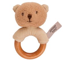 Sonaglio in legno Marcel l'orso EG120804 Egmont Toys 1