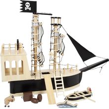 Nave pirata nera LE12411 Plan Toys 1