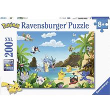 Puzzle Cattura dei Pokemon 200p XXL RAV-12840 Ravensburger 1