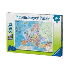 Puzzle Mappa dell'Europa 200 pezzi RAV128419 Ravensburger 1