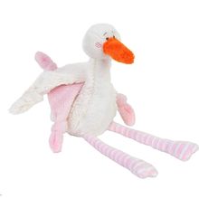 Peluche Stella cicogna rosa 25 cm HH-131500 Happy Horse 1