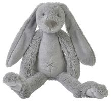 Peluche Lapin Richie gris clair 38 cm HH132630 Happy Horse 1