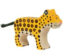 Piccola statuetta di leopardo HZ-80567 Holztiger 1