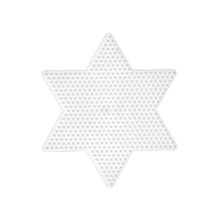 Piatto stella grande bianco con perline di plastica Midi HAMA-269 Hama 1