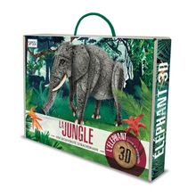La giungla - L'elefante in 3D SJ-2723 Sassi Junior 1