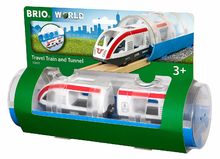 Treno passeggeri e galleria BR33890 Brio 1