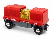 Vagone cargo rouge BR33938 Brio 1