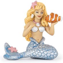 Figurina di sirena d'argento PA39107 Papo 1