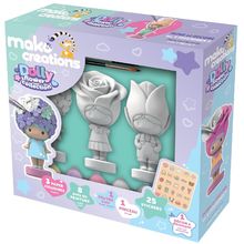 Dolly Flower da dipingere e decorare MM39200 Mako Créations 1