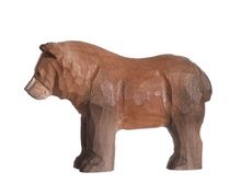 Figurina orso bruno in legno WU-40455 Wudimals 1