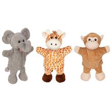 Marionette giraffa scimmia elefante GK50960 Goki 1