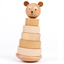 Orsetto Marcel impilabile in legno EG511175 Egmont Toys 1