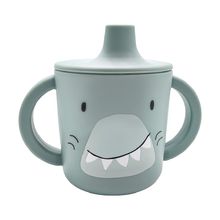 Tazza con beccuccio in silicone Mr Shark TX-96-460 Trixie 1
