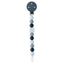 Attacco per ciuccio in silicone blu navy NA877336 Nattou 1