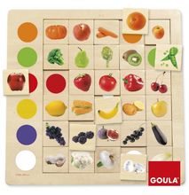 Associazione Game Couleurs Fruits et Légumes GO55134 Goula 1