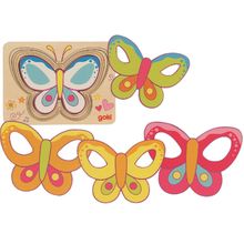 Puzzle farfalla GK57305 Goki 1