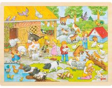 Puzzle della mini-fattoria GK57685 Goki 1