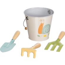 Secchio con utensili da giardino, lumaca GK63870 Goki 1