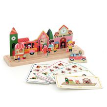 Gioco di logica in legno - La Città V7627 Vilac 1