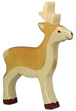 Figurina di giovane cervo HZ-80089 Holztiger 1