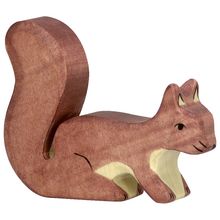 Figurina di scoiattolo marrone HZ-80108 Holztiger 1