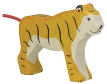 Figurina di tigre, in piedi HZ-80136 Holztiger 1
