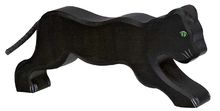 Figurina di pantera nera HZ-80143 Holztiger 1